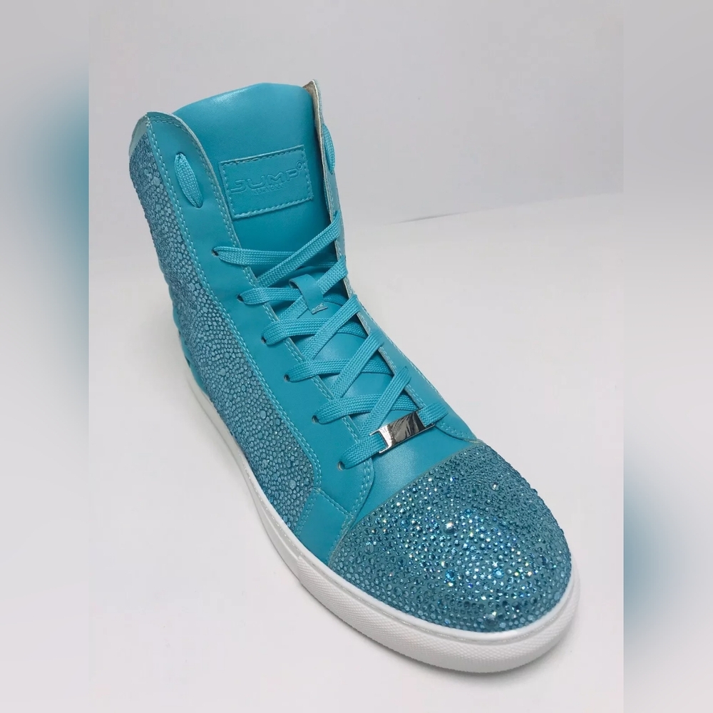 Men's J75 by Jump Sparta High Turquoise Fashion Sneakers